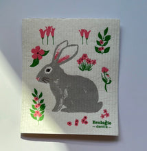 Load image into Gallery viewer, Easter Bunny Sponge Cloth