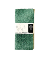 Load image into Gallery viewer, Evergreen and Taupe Solid Dyed Sponge Cloth