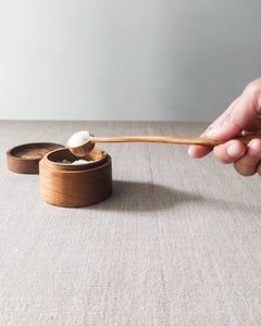 Squiggly Scooping Wooden Spoon