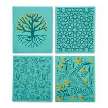 Load image into Gallery viewer, Jumbo Compostable Sponge Cloth Mat (Set of 4)