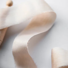 Load image into Gallery viewer, PALE ROSE / Tussar - 1.3"x3.2yd (35mm / 3m)