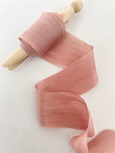 Load image into Gallery viewer, ROSE / Habotai - 1.3"x3.2yd (35mm / 3m)