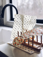 Load image into Gallery viewer, Vintage Fruit Beeswax Wrap - 3 pack