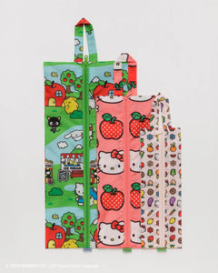 Baggu 3D Zip Set - Hello Kitty & Friends