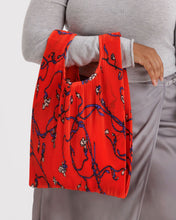 Load image into Gallery viewer, Pleated Baggu - Red Snapdragon
