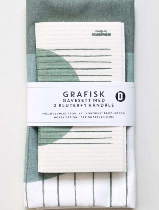 Graphic Green Gift Set