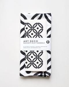 Art Deco Black Gift Set