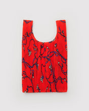 Load image into Gallery viewer, Pleated Baggu - Red Snapdragon
