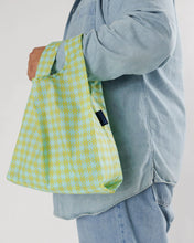 Load image into Gallery viewer, Baby Baggu Mint Pixel Gingham
