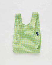 Load image into Gallery viewer, Baby Baggu Mint Pixel Gingham
