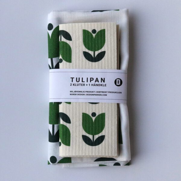 Tulip Green Gift Set