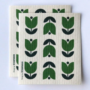 Tulip Green (set of 2)