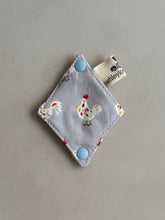 Load image into Gallery viewer, Handmade Fabric Cable Tie (Diamond - Little Chicks)
