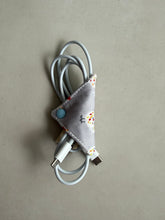 Load image into Gallery viewer, Handmade Fabric Cable Tie (Diamond - Little Chicks)
