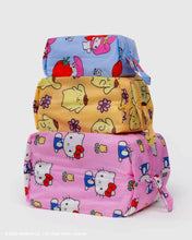 Load image into Gallery viewer, Baggu 3D Zip Set - Hello Kitty &amp; Friends Florals
