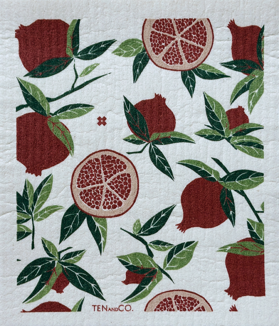 Pomegranate Sponge Cloth