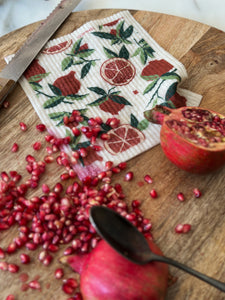 Pomegranate Sponge Cloth