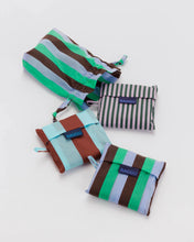 Load image into Gallery viewer, Standard Baggu Set of 3 - Vacation Stripes
