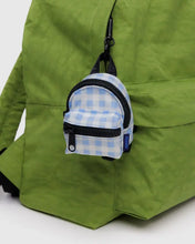 Load image into Gallery viewer, Charms - Backpack Charm Light Blue Gingham
