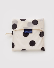Load image into Gallery viewer, Big Baggu Cream and Black Polka Dot
