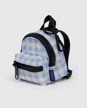 Load image into Gallery viewer, Charms - Backpack Charm Light Blue Gingham
