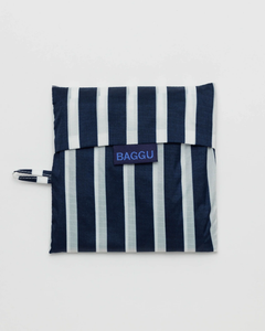 Big Baggu Navy Stripe