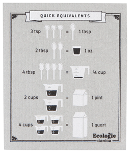 Kitchen Conversions Sponge Cloth