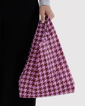 Load image into Gallery viewer, Baby Baggu Pink Houndstooth
