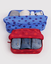Load image into Gallery viewer, Packing Cube Set (Large) - Polka Dot Mix
