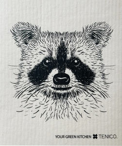 Raccoon Sponge Cloth