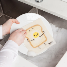 Load image into Gallery viewer, Funny Food Sponge Cloth
