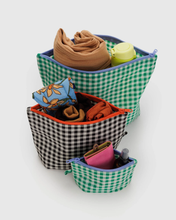 Load image into Gallery viewer, Go Pouch Set - Gingham
