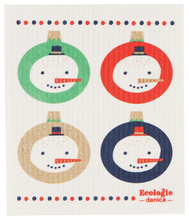 Load image into Gallery viewer, Snowman Ornament Sponge Cloth
