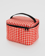 Load image into Gallery viewer, Baggu Puffy Lunch Bag Red Gingham
