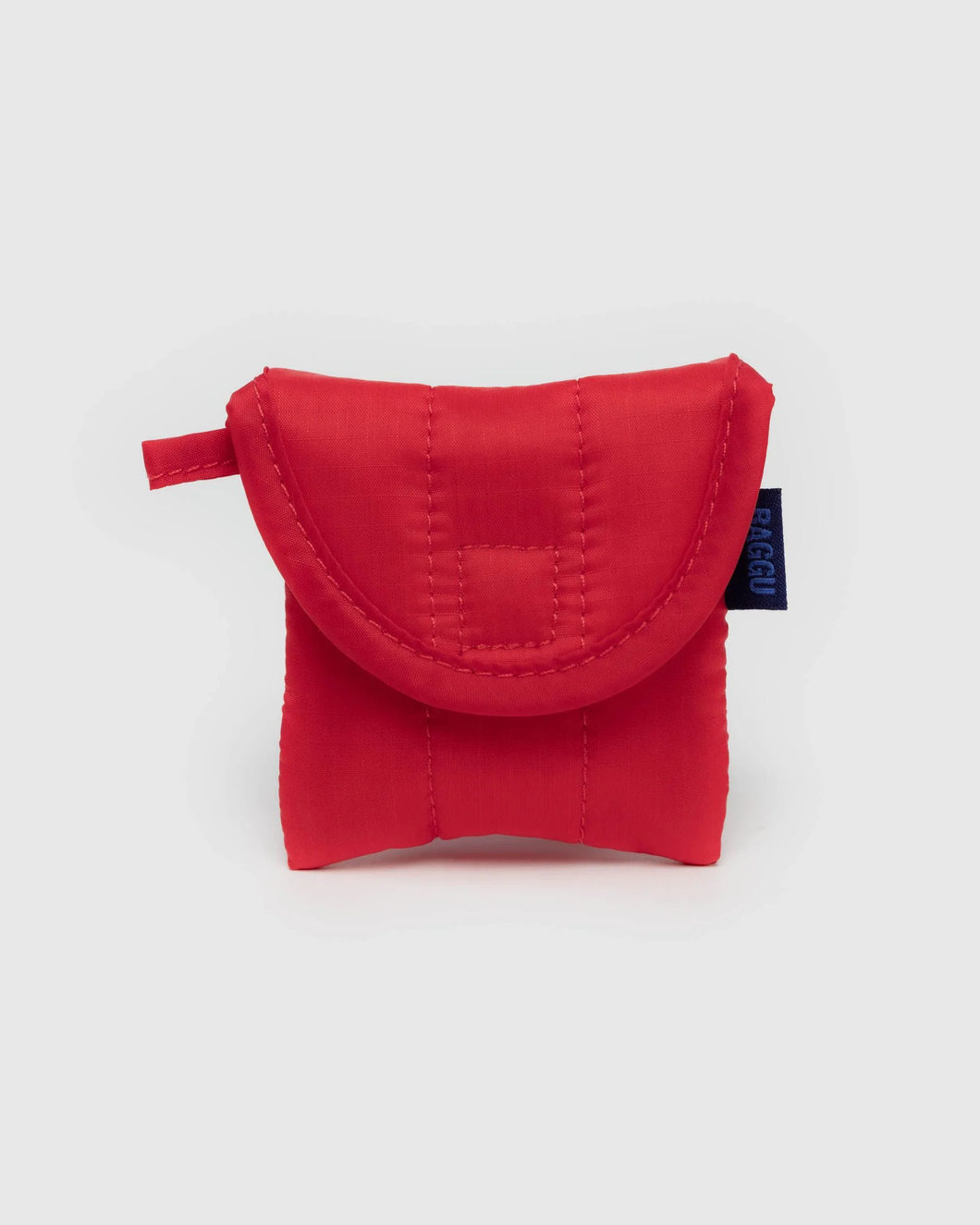Puffy Earbuds Case Candy Apple