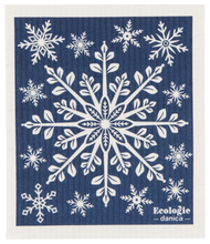 Load image into Gallery viewer, Snowflake Ornament Sponge Cloth
