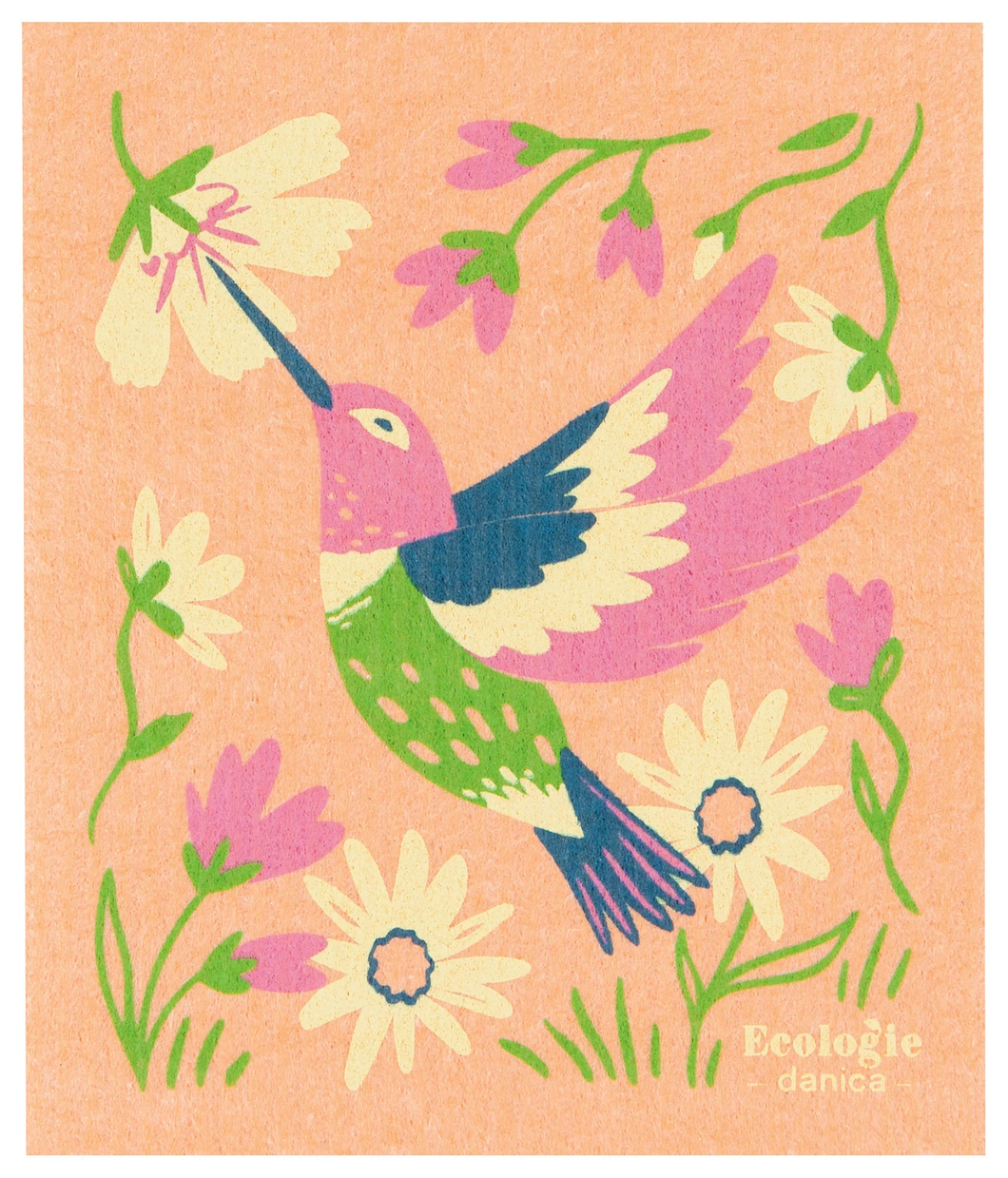 Hummingbird Sponge Cloth