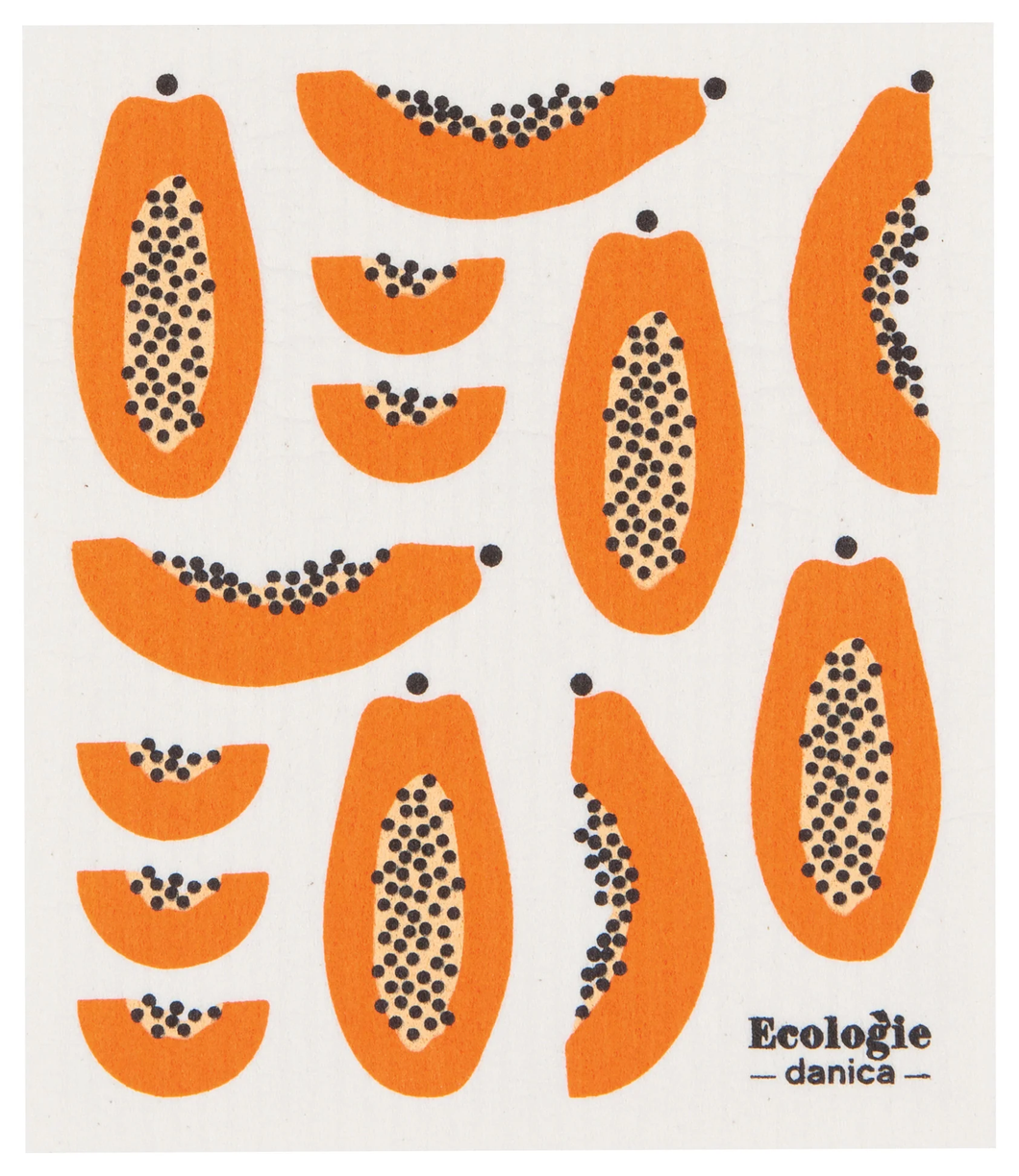 Papaya Sponge Cloth