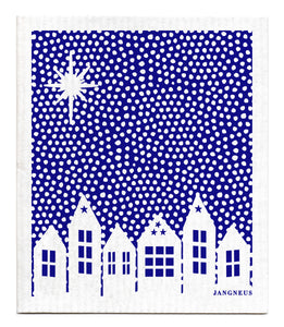 Snow Village (Blue)