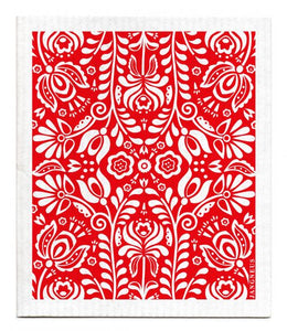 Scandi Bloom (Red)