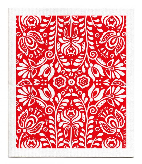 Scandi Bloom (Red)