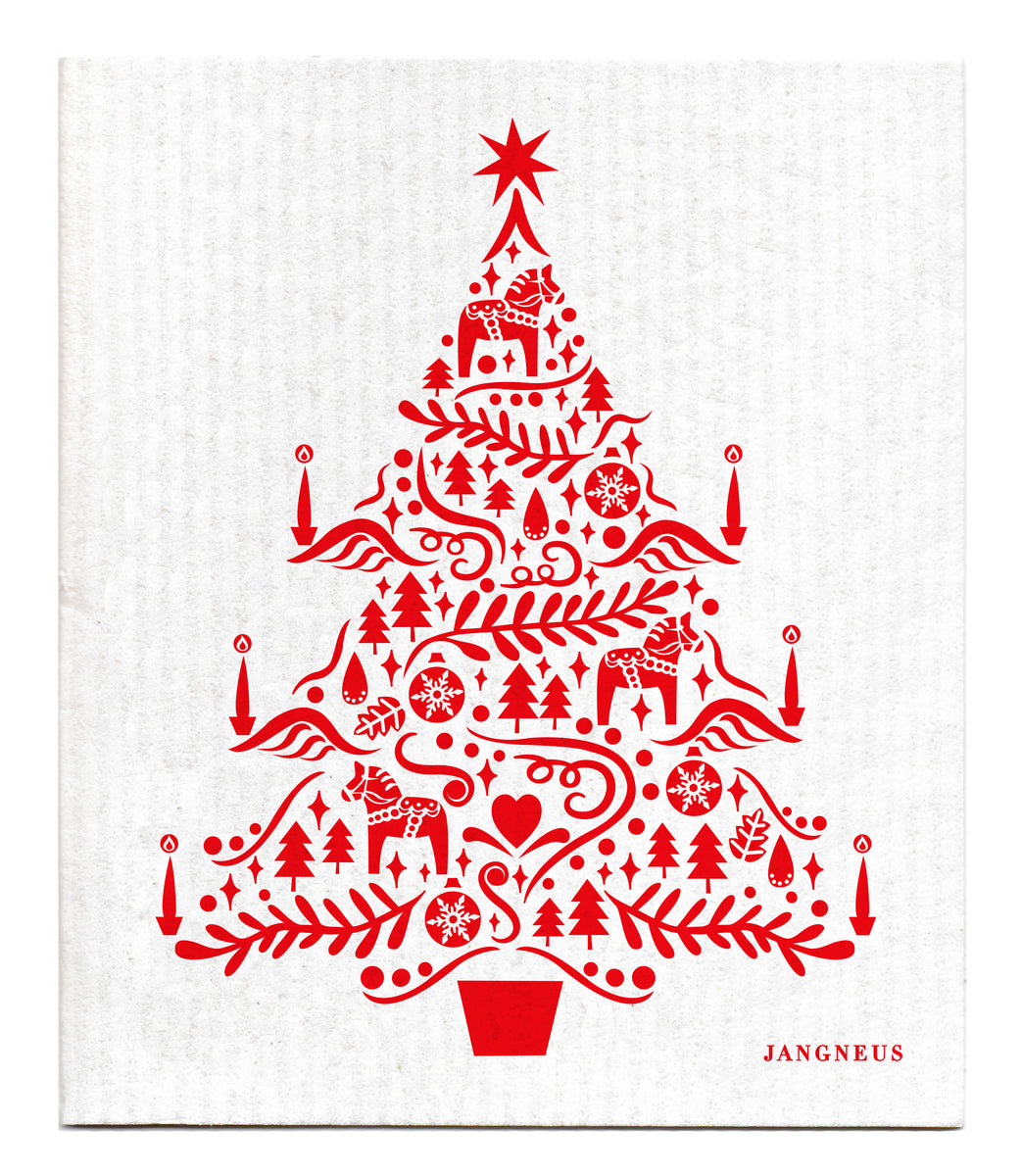 Scandi Tree (Red) – Forest Makers