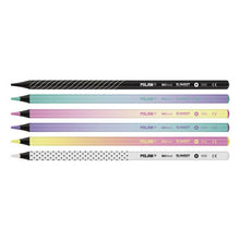 Load image into Gallery viewer, Colour Pencils Black Wood Sunset Edition

