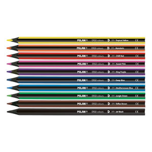 Box 10 ERGO coloured pencils + sharpener