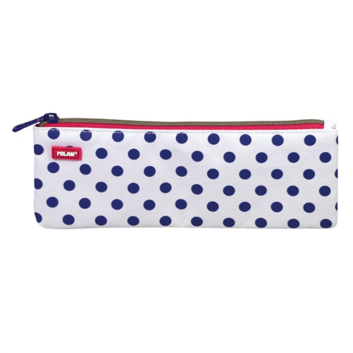 Small flat pencil case Dots III