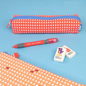 Mini pencil case Net & Lit, pink