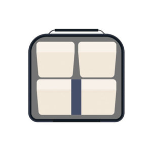 Isothermal food bag with 3 lunch boxes (3.5L) Terrazzo, Beige