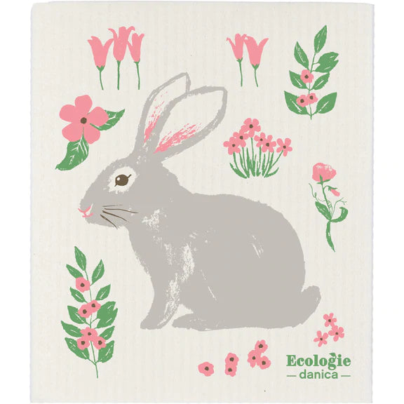Easter Bunny Sponge Cloth