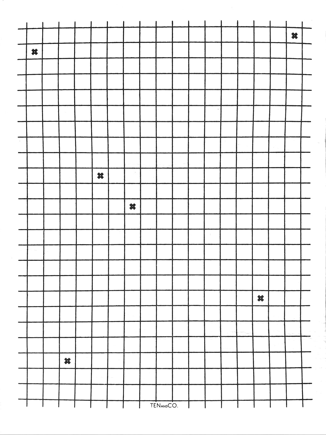 XL Graph Sponge Cloth Mat