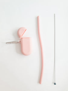 Pocket Reusable Silicon Straw